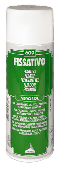 Fixatif aérosol pour pastels, gouache et fusains - 400 ml