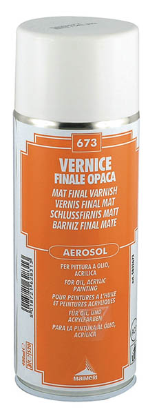 Vernis aérosol final mat Maimeri - 400 ml