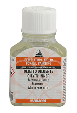 Médium liquide pour couleurs à l'huile (olietto) - 75 ml