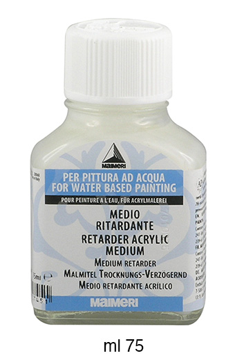 Medium retardant acrylique - Flacon de 75 ml