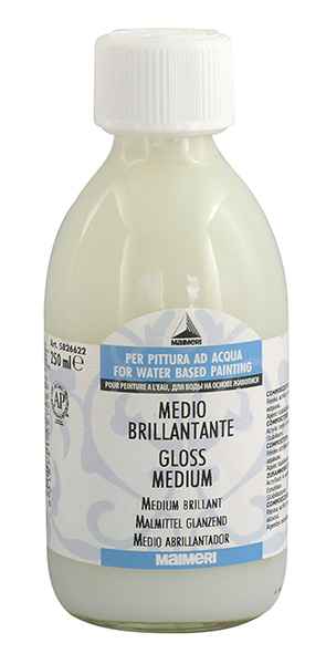 Médium brillant pour acryliques - 250 ml