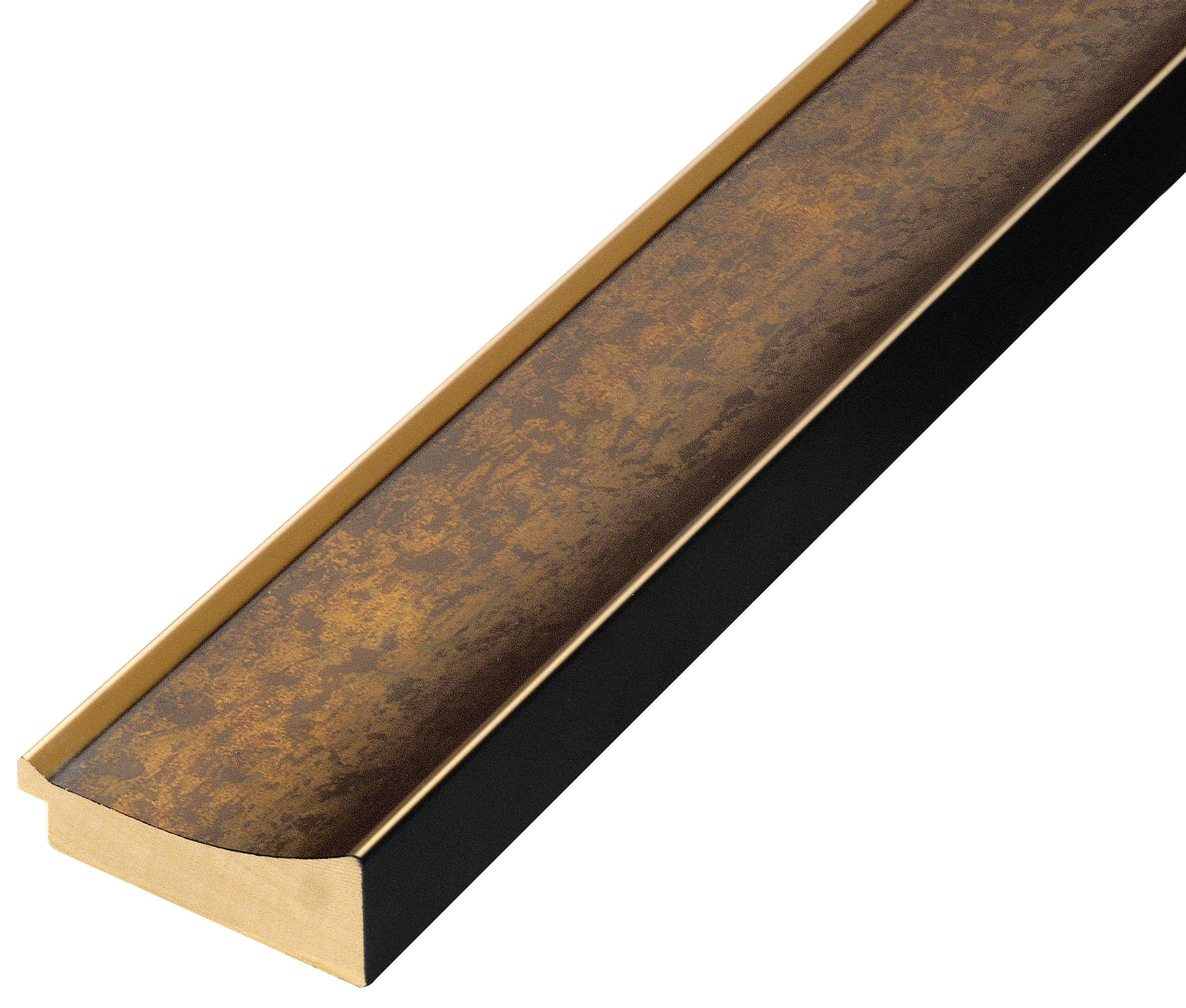 Baguette ajous, larg.75mm, bronze - 544BRONZO