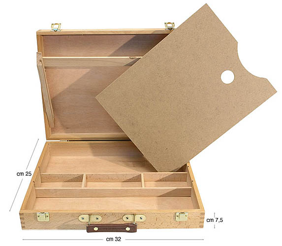 Coffret vide - extérieur 32x25x7,5 cm