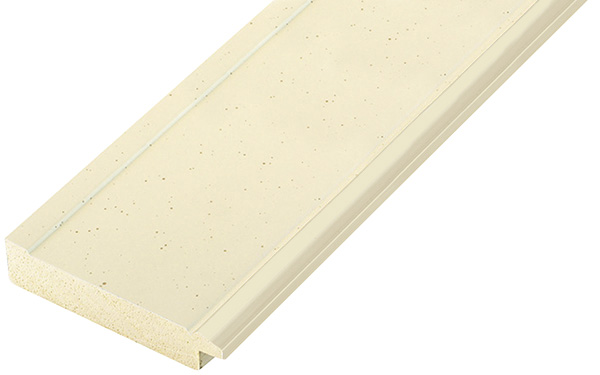 Baguette ayous, larg.55mm - crème, sans fil - 55BEIGE