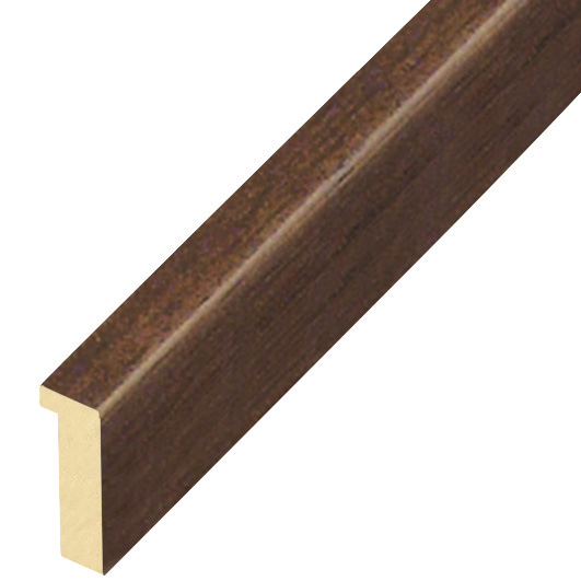 Baguette ayous, larg.10mm haut.25 - noyer - 601NOCE