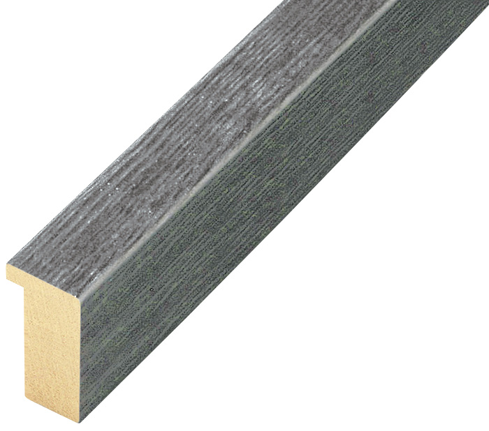 Baguette ayous, larg.20mm, haut.32mm - gris - 604GRIGIO