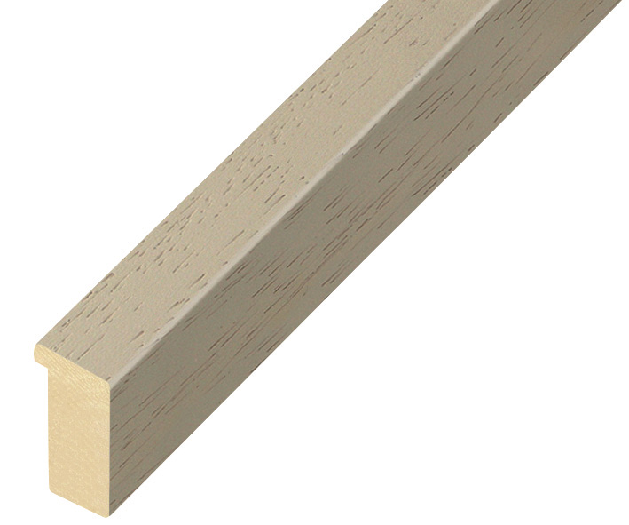 Baguette ayous, larg.15mm haut.25 - beige