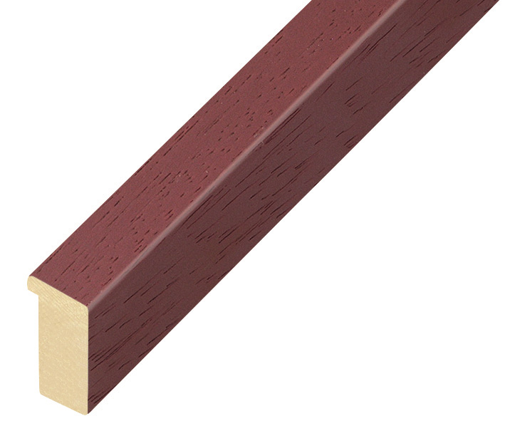 Baguette ayous, larg.15mm haut.25 - Framboise - 608LAMPONE