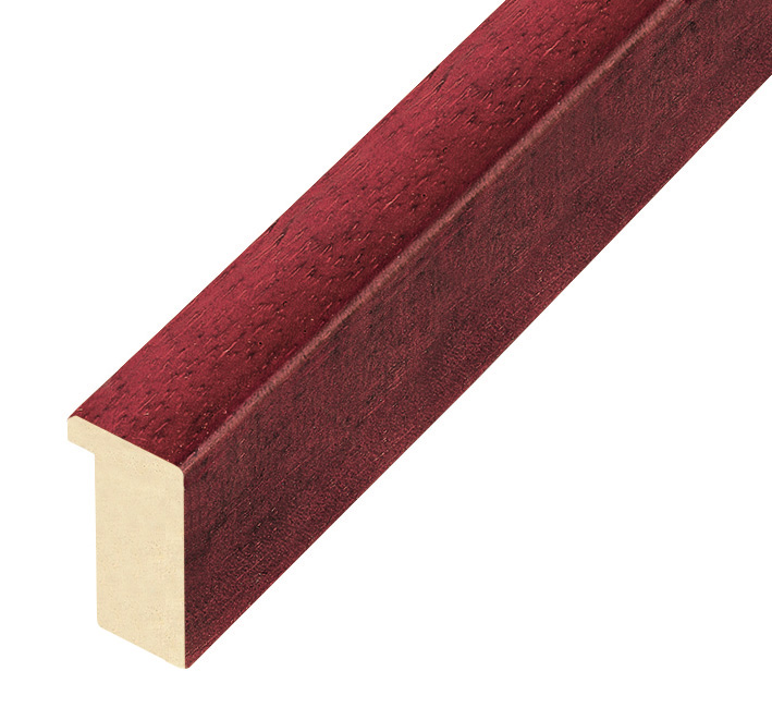 Baguette ayous, larg.20mm haut.32 - bordeaux - 615BORDEAUX