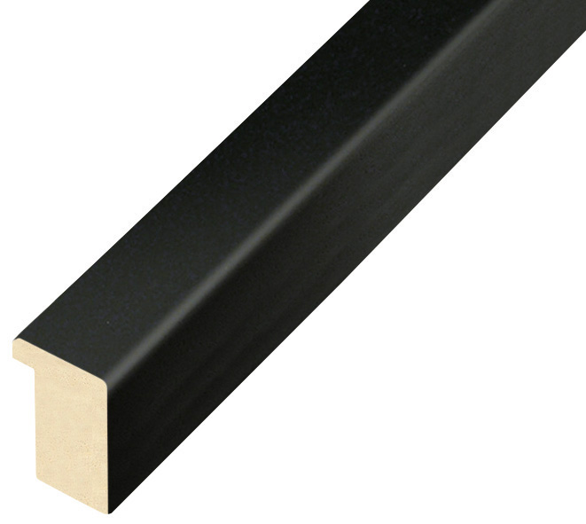 Baguette ayous, larg.20mm haut.25 - noir