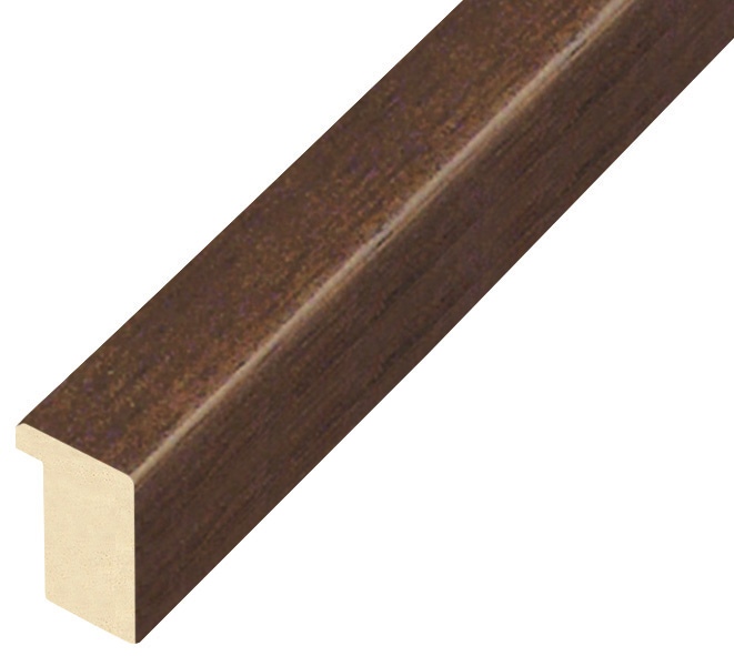 Baguette ayous, larg.20mm haut.25 - noyer - 622NOCE