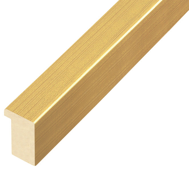 Baguette ayous, larg.20mm haut.25 - or - 622ORO