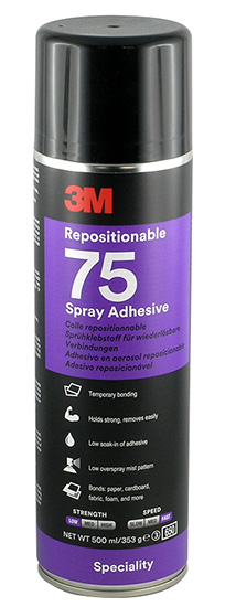 Adhésif aérosol “Spray 75” - 500 ml