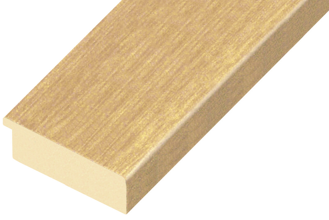 Baguette ayous, larg.68mm haut.20 - naturelle  - 70NAT