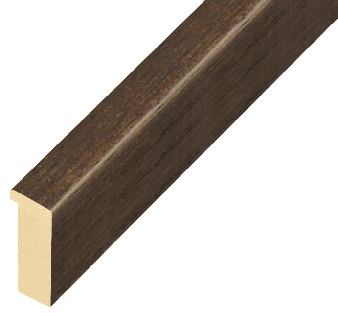 Baguette ayous, larg.15mm haut.32 - noyer - 715NOCE