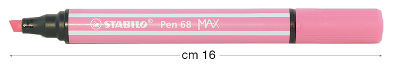 Feutre Stabilo Pen 68 MAX rose