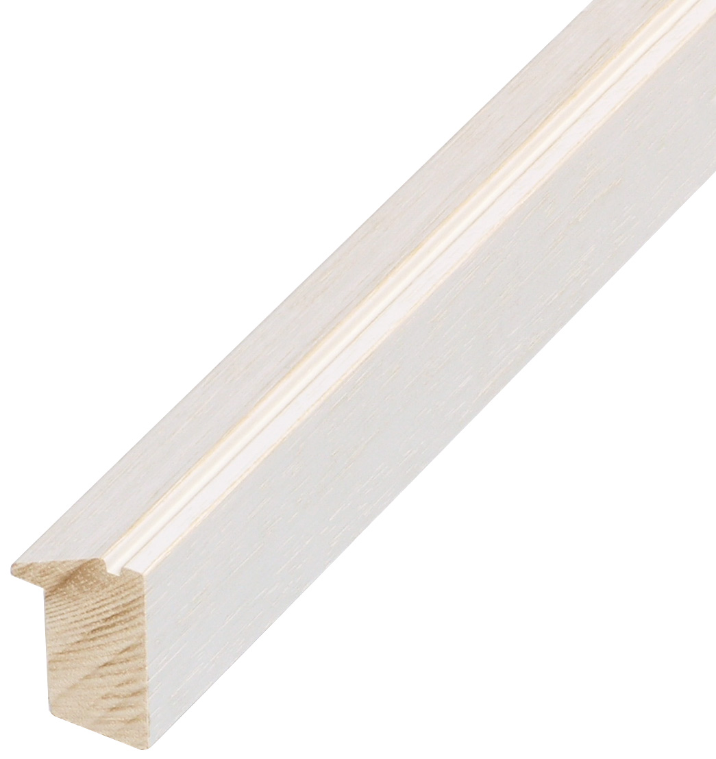 Baguette ayous larg.28mm haut.40 - couleur crème - 727CREMA