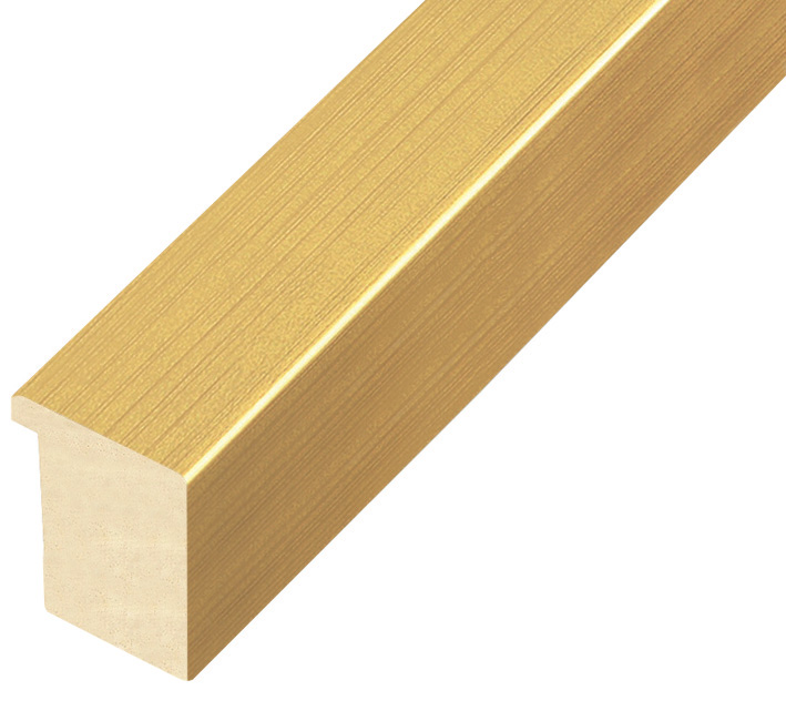 Baguette ayous - Largeur 30mm Hauteur 32 - Or - 730ORO