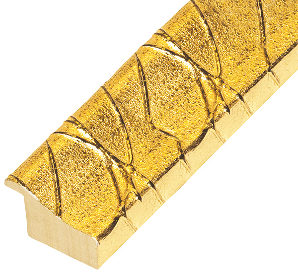 Echantillon à angle baguette 736ORO