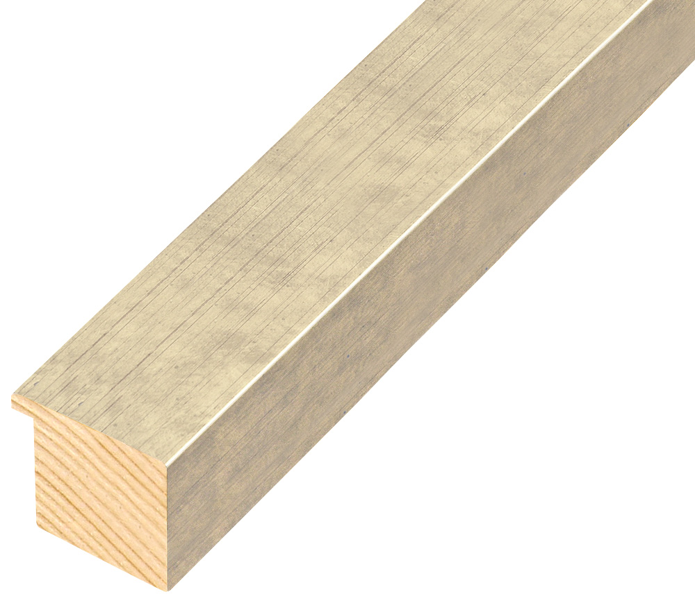 Baguette pin jointé - Largeur 40mm Hauteur 32 - Argent - 824ARG