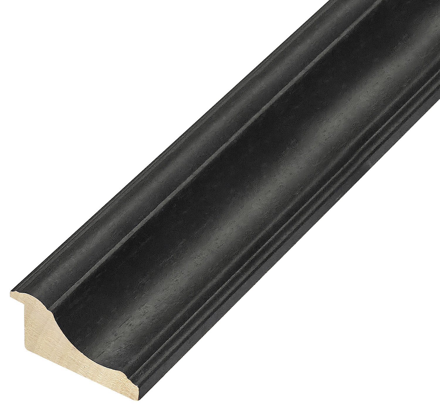 Baguette ayous - Largeur 67mm Hauteur 32 - Noir - 869NERO