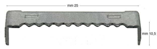 Attaches à point, avec deux pointes - Par 500