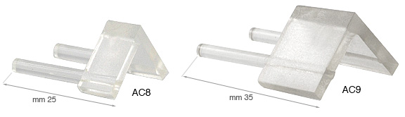 Attaches petites p.panneaux échantillons - Par 100