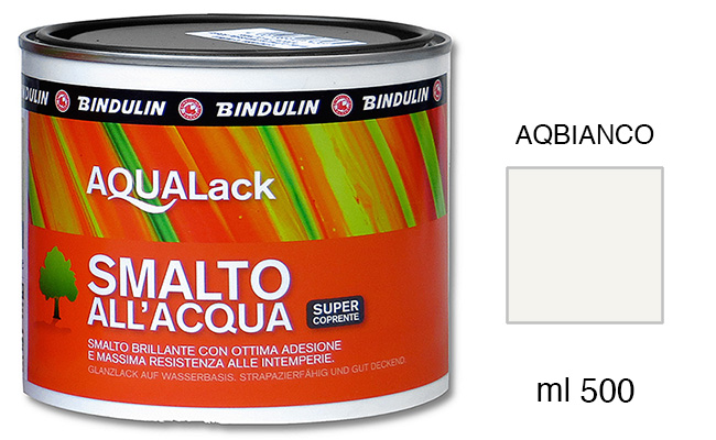 Couleurs à base d'eau - Pots de 500 ml - Blanc satiné