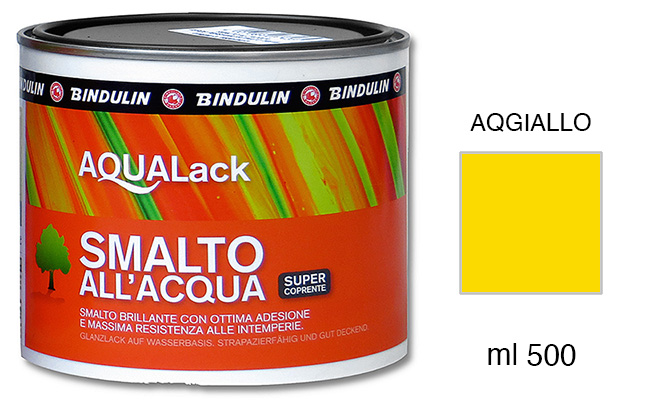 Couleurs à base d'eau - Pots de 500 ml - Jaune satiné