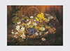 Gravure: Cesto di fiori - 70x50 cm