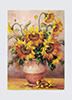 Gravure: Fiori in vaso - 50x70 cm