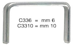 Agrafes pour pistolet CanvTak 6 mm - 5.000 pces