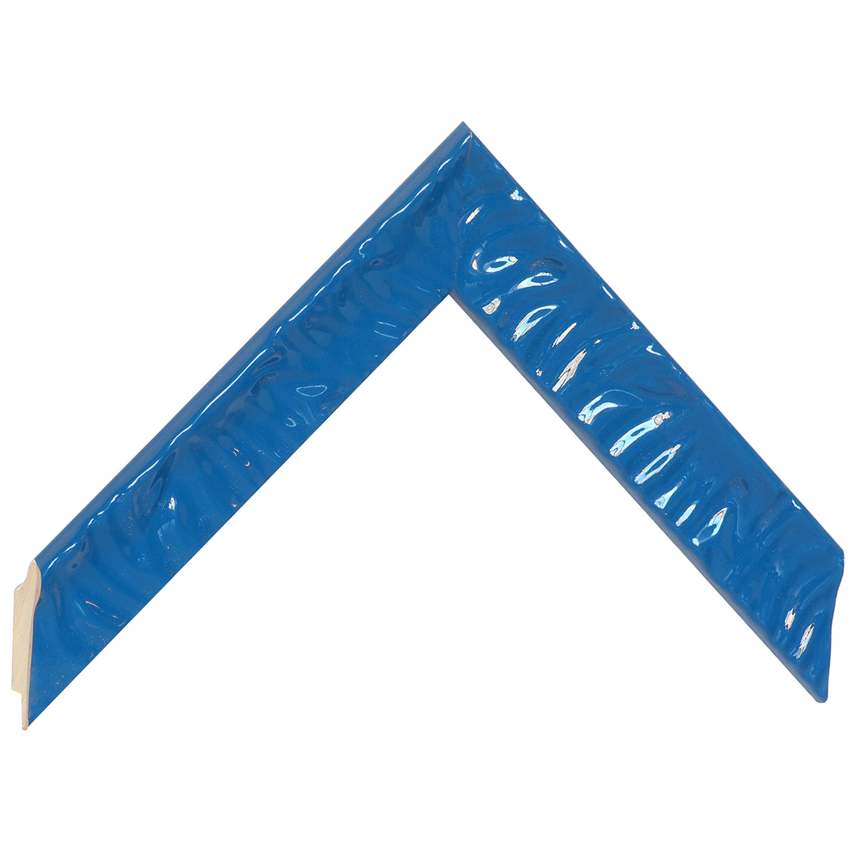 Echantillon à angle baguette 433BLU