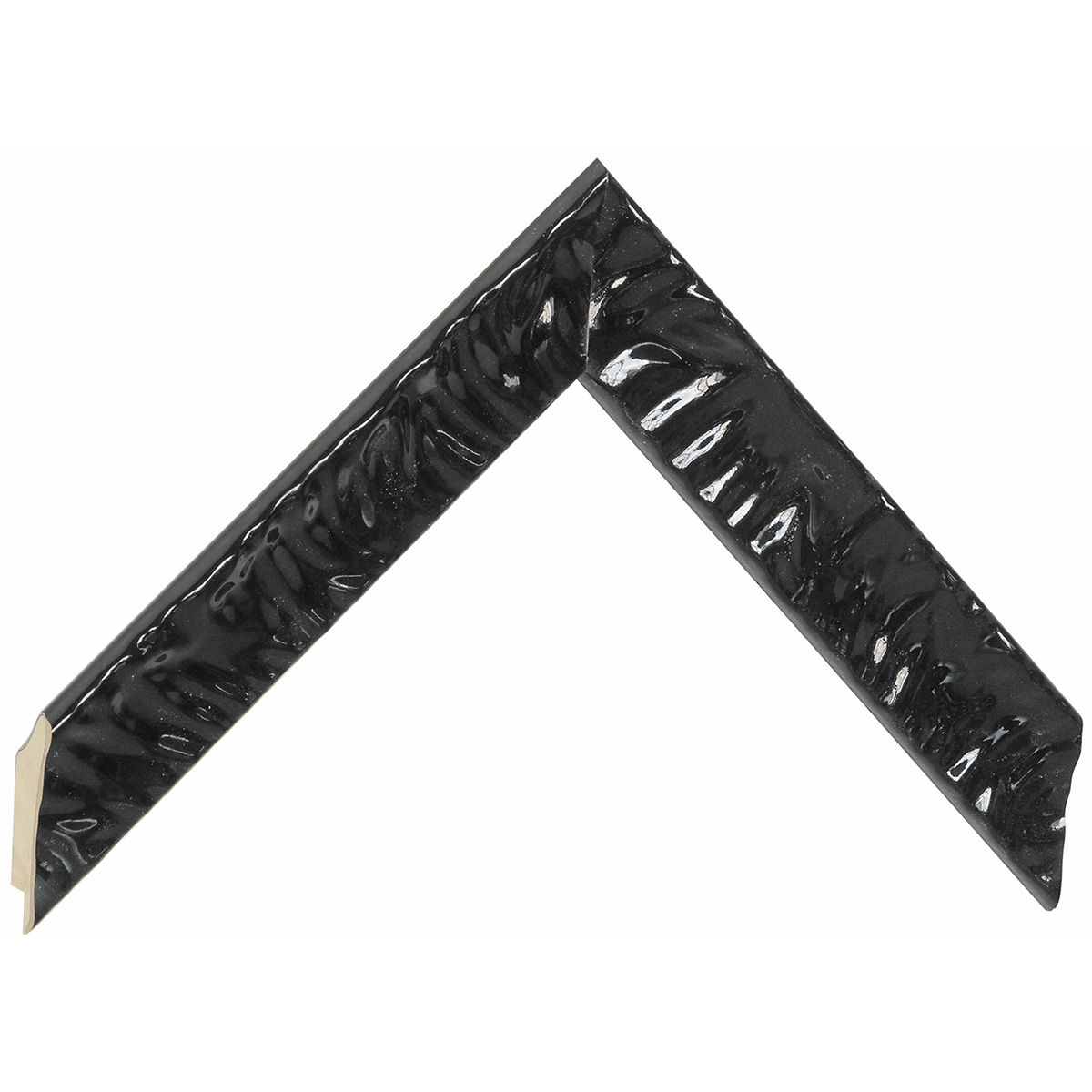 Echantillon à angle baguette 433NERO