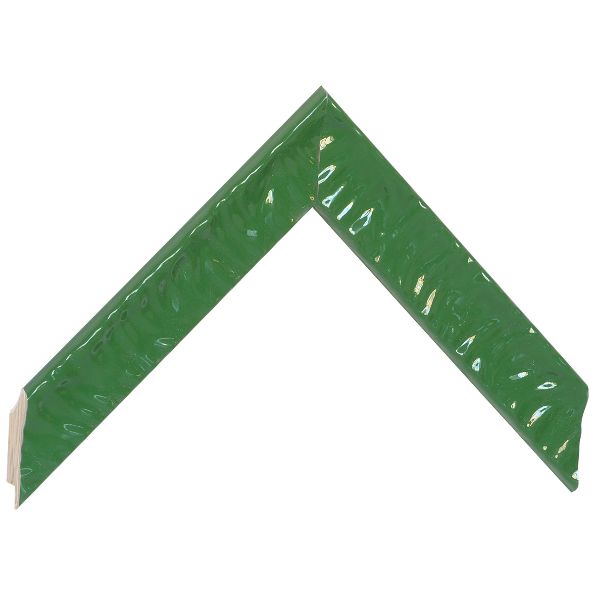 Echantillon à angle baguette 433VERDE