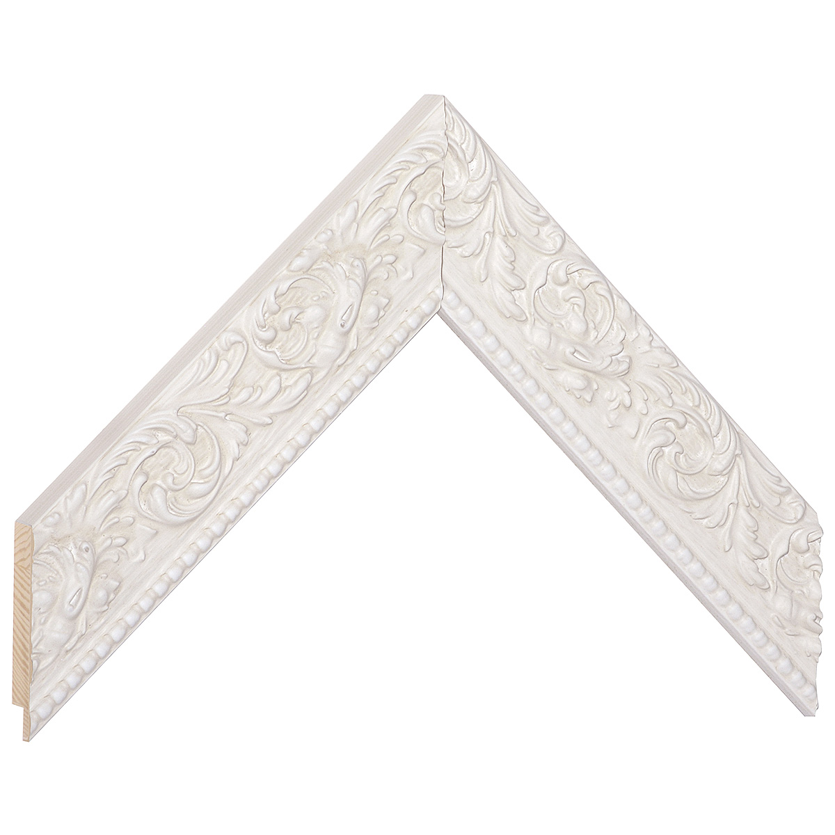 Echantillon à angle baguette 437BIANCO