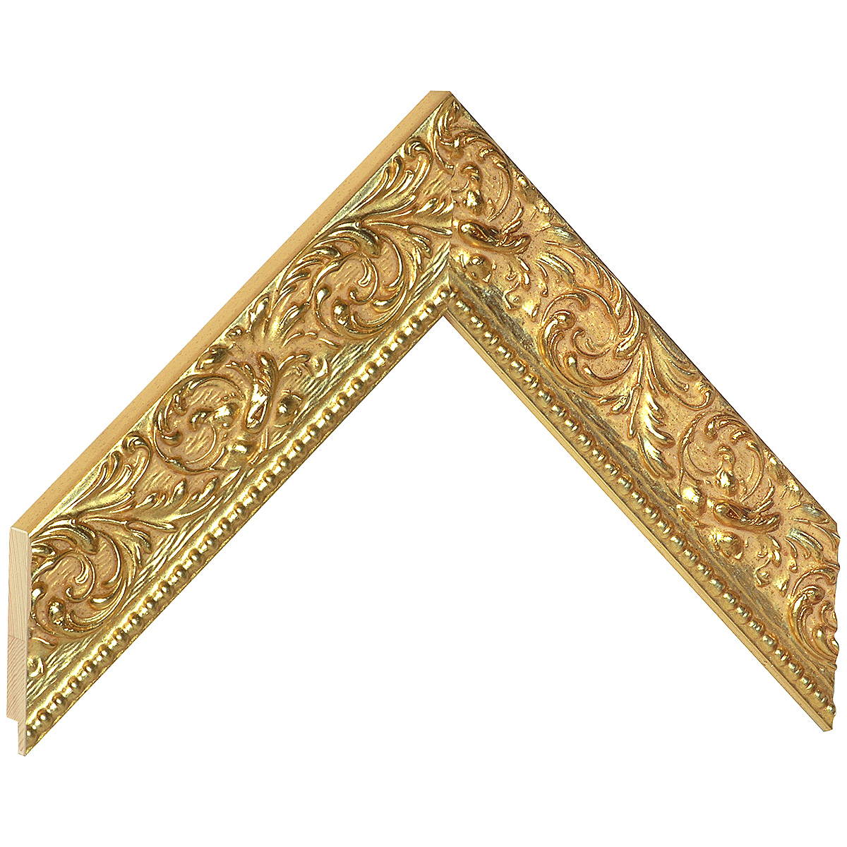Echantillon à angle baguette 437ORO