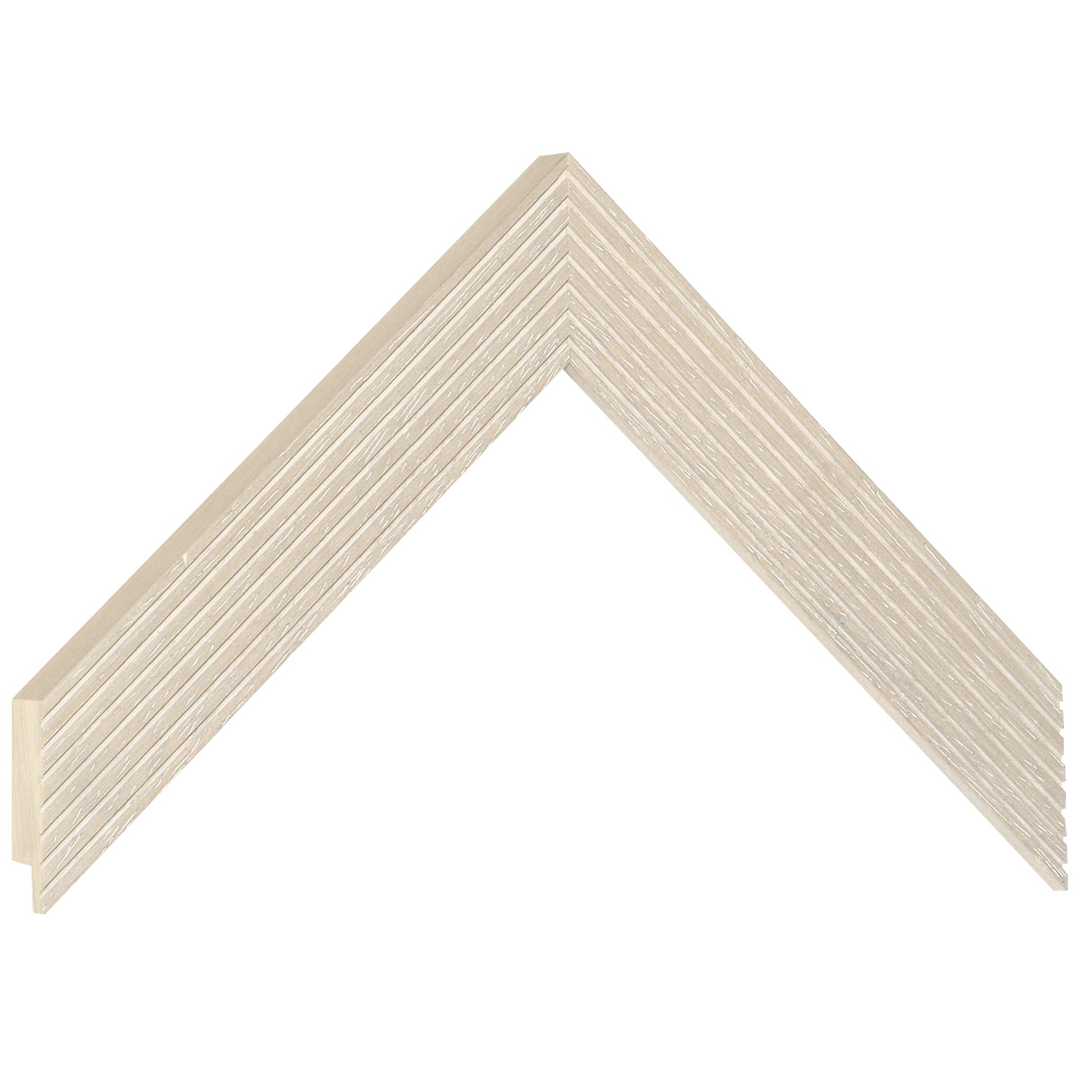 Echantillon à angle baguette 468CREMA