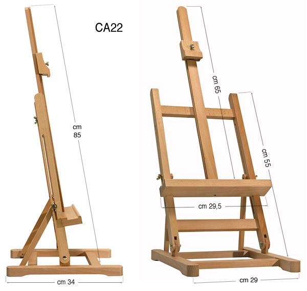 Chevalet de table en bois