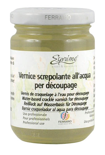 Vernis craquelé à l'eau ml 150