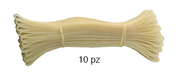 Paquets de 10 élastiques latex longueur 30 cm