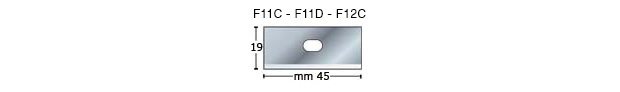 Lames .012 pour Fletcher - Par 100 lames