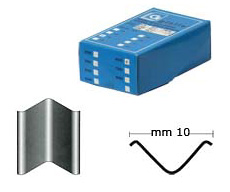 Agrafes pour Brevetti Motta   8 mm - Par 5000 pièces