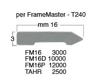 Fléchettes pour Frame Master 16 mm - 10.000