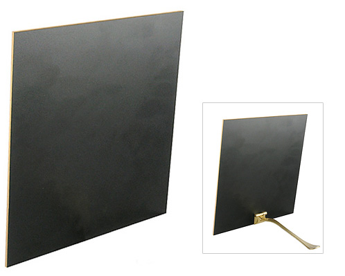 Dos noirs en MDF sans appui cm 20x30 - 10 pcs