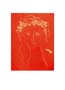 Gravure: Treccani: Woman in red cm 50x70