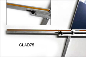 Rallonge horizontale gauche cm 75 pour la coupeuse Gladium