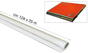 Satin Matt Heat Seal - Pellicule en PVC cm124x25m
