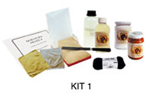 Kit d'essai n°1 pour dorure avec mixtion