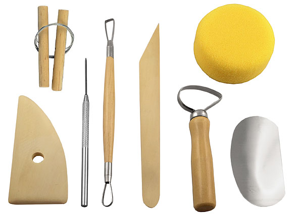 Kit de 8 instruments pour céramique